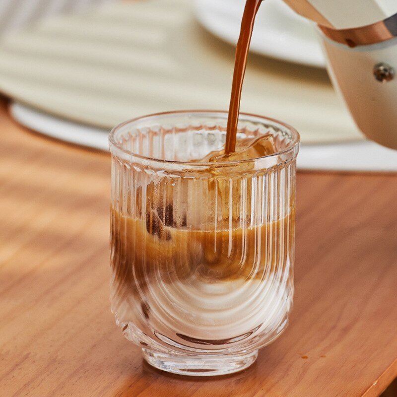 Avelena | Amerikanisches Eis-Latte-Glas-Kaffeebecher