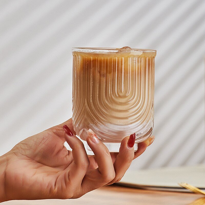 Avelena | Amerikanisches Eis-Latte-Glas-Kaffeebecher