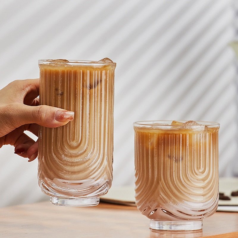 Avelena | Amerikanisches Eis-Latte-Glas-Kaffeebecher