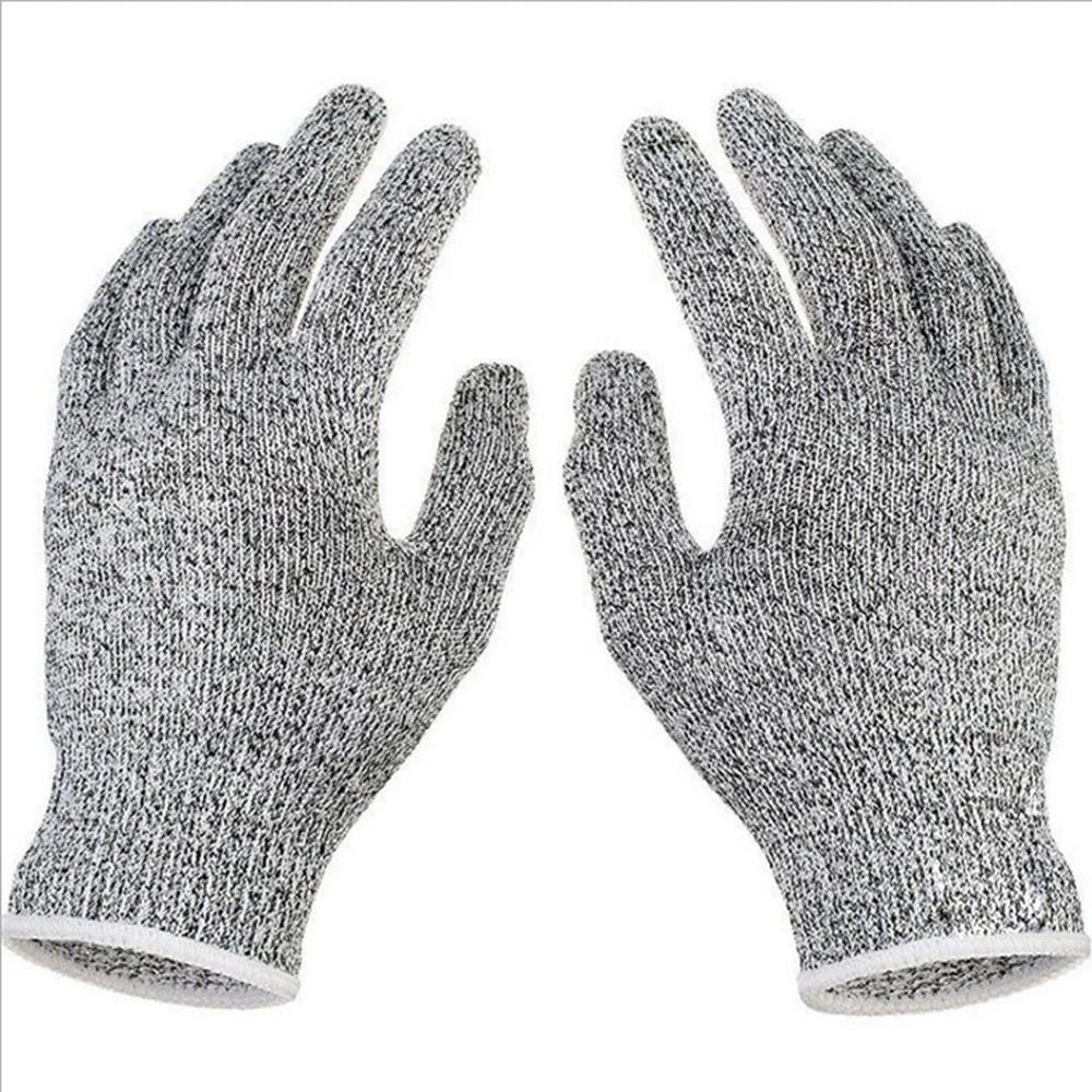 Avelena | Anti-Schnitt Handschuhe 5 Grad Sicherheit Schnittfest Stichfest Edelstahl