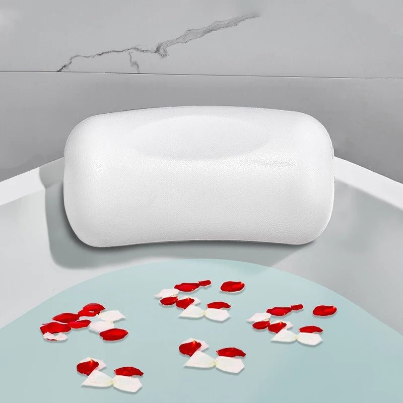 Avelena | AquaCloud Premium Badekissen – Ergonomische Nacken- und Kopfunterstützung für spa-ähnliche Entspannung zu Hause