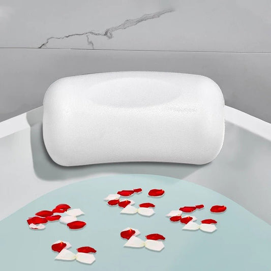 Avelena | AquaCloud Premium Badekissen – Ergonomische Nacken- und Kopfunterstützung für spa-ähnliche Entspannung zu Hause