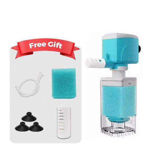 Avelena | AQUAFLOW 5-IN-1 – Kristallklares Wasser & automatische Reinigung für Aquarien