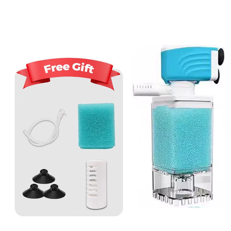Avelena | AQUAFLOW 5-IN-1 – Kristallklares Wasser & automatische Reinigung für Aquarien