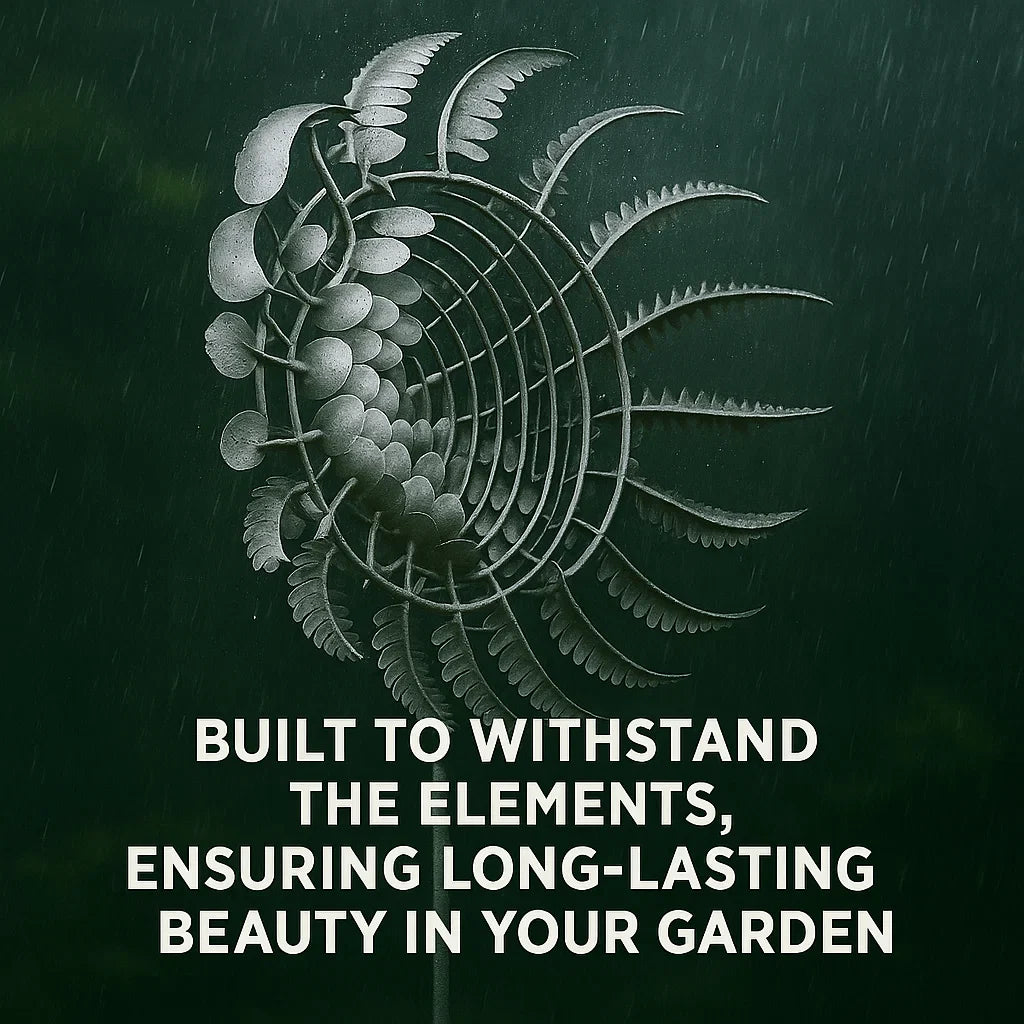 Avelena | Anti-Rost kinetische Metall Windspiel Windmühle für Außen Gartendekoration & Landschaftsgestaltung