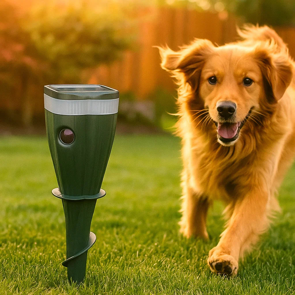 Avelena | Solar Ultraschall Tier- und Insektenabwehrgerät