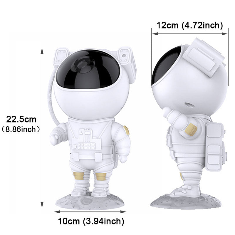 Avelena | Astronaut Galaxy Projektor | 8 einstellbare Nebelfarben & Fernbedienung für Entspannung und Sternegucken
