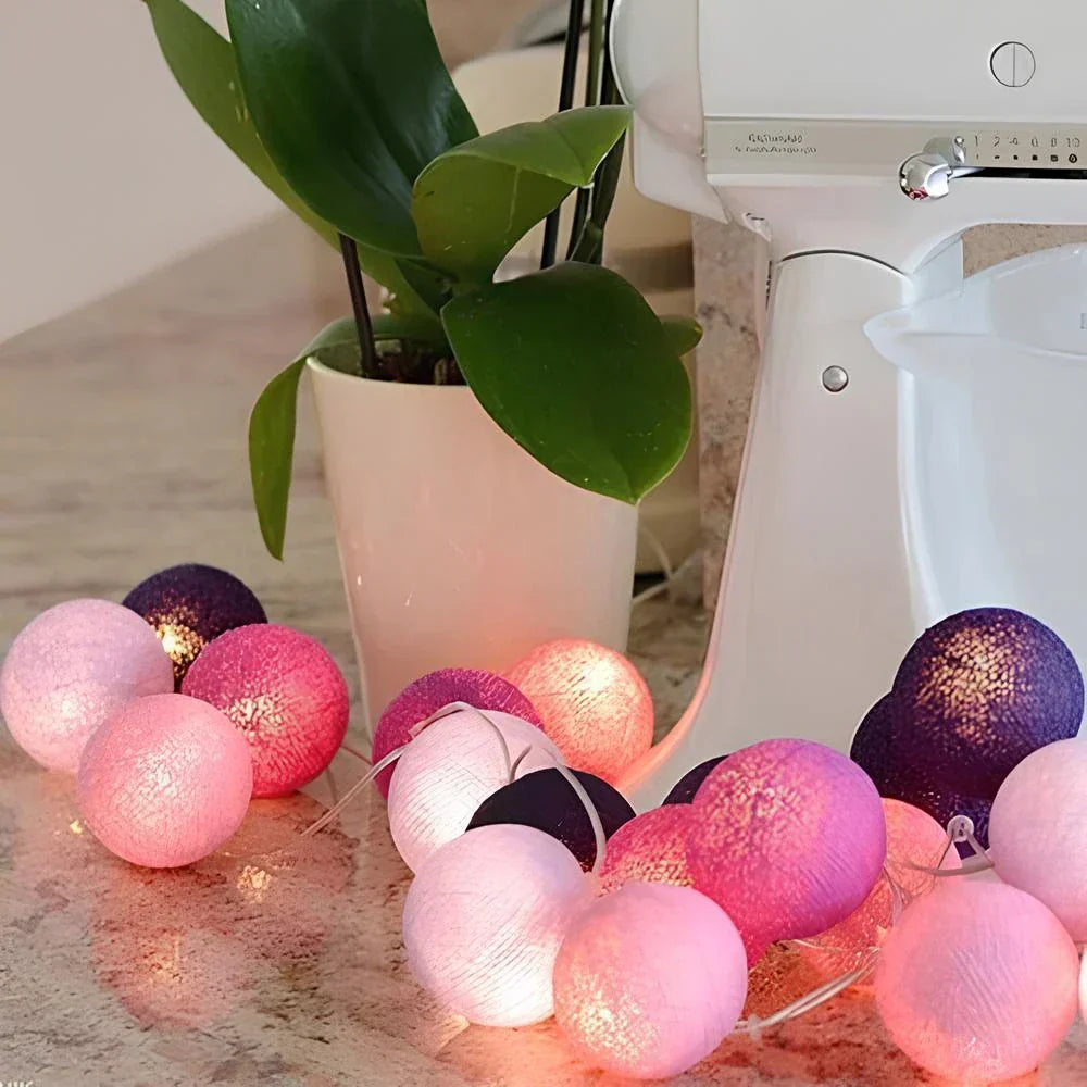 Avelena | Atmosphärische Ball-Lichterketten - LumaBreeze