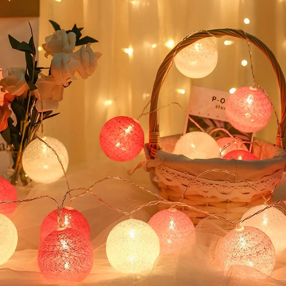 Avelena | Atmosphärische Ball-Lichterketten - LumaBreeze