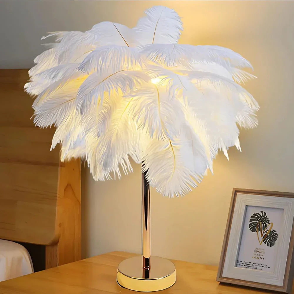 Avelena | Atmosphärische Veer Palme Lampe - LumaPalm
