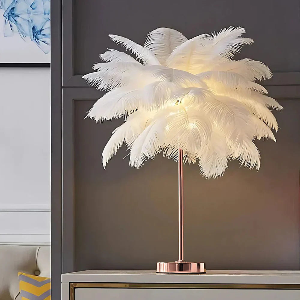 Avelena | Atmosphärische Veer Palme Lampe - LumaPalm