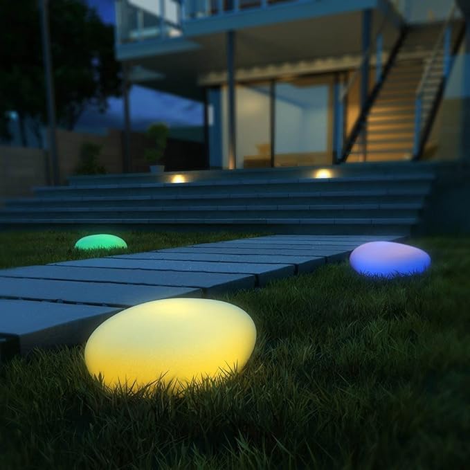 Avelena | Atmosphärische kabellose Gartenlampe - LumaStone
