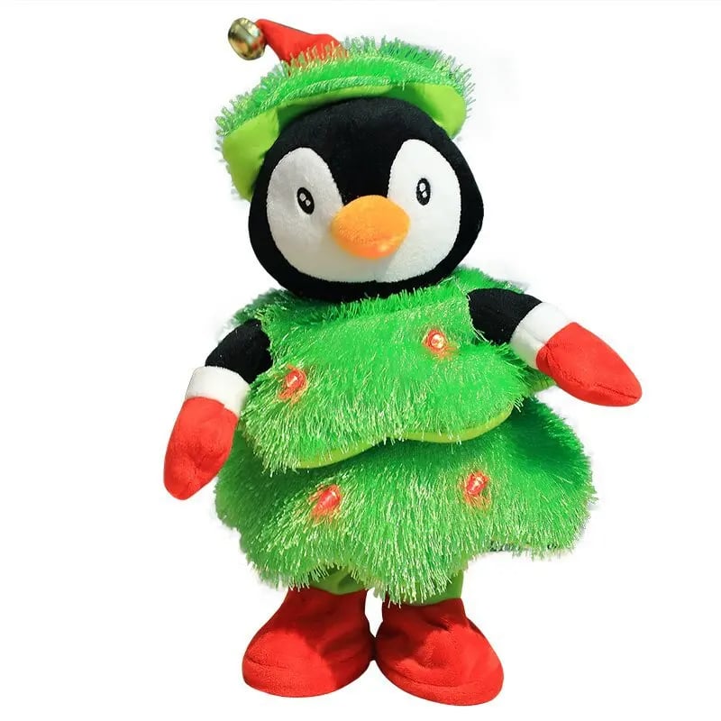 Avelena | Weihnachts Deko Figur | Singend & Tanzend | Plüsch Geschenk für Kinder & Erwachsene