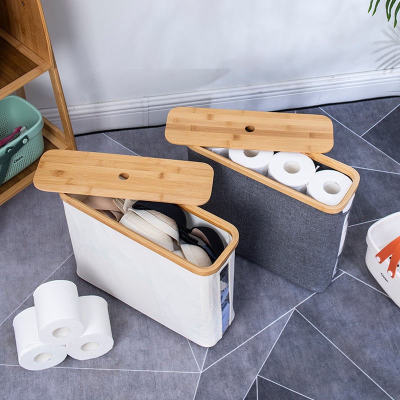Avelena | Toilettenpapier Aufbewahrungskorb Organizer