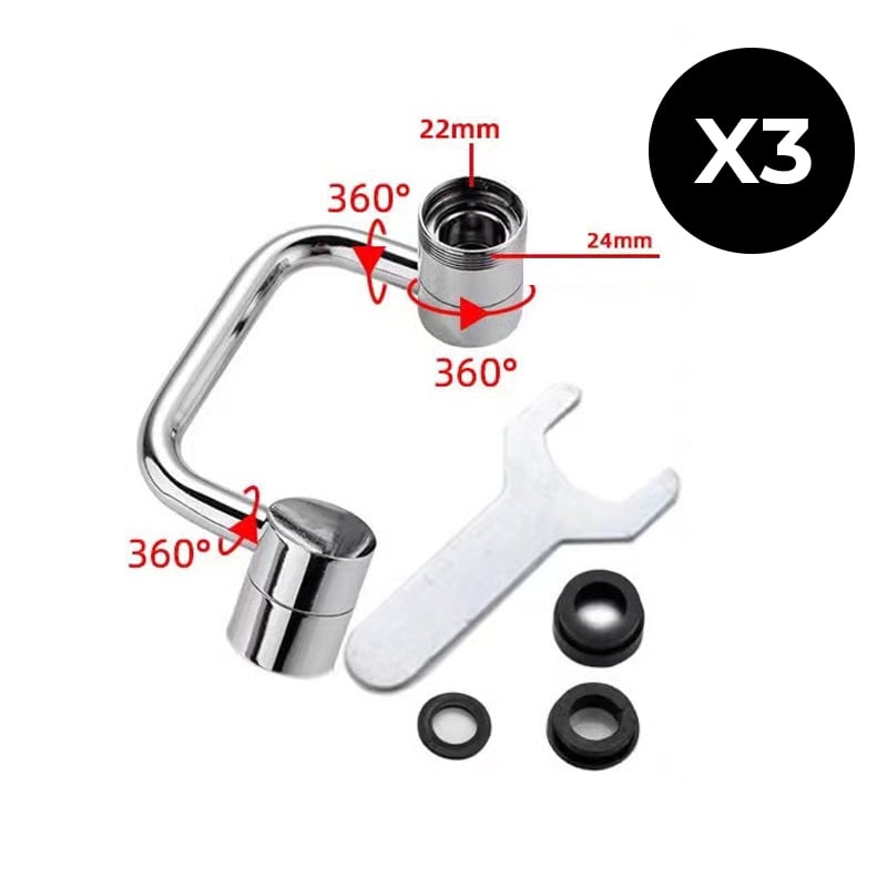 Avelena | U-Shape Universeller Wasserhahn