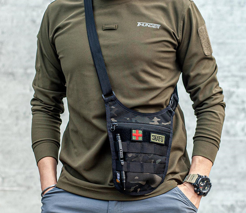 Avelena | Spider Achsel Koncealierte Ein-Schulter Crossbody Tasche