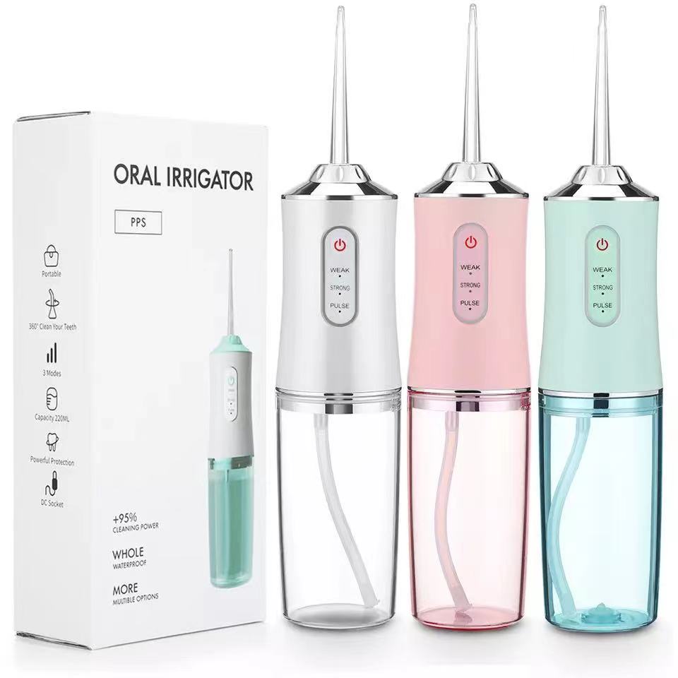 Avelena | Wasserdichter Irrigator Dentalreiniger, kabelloser & wiederaufladbarer Wasserzahnseide