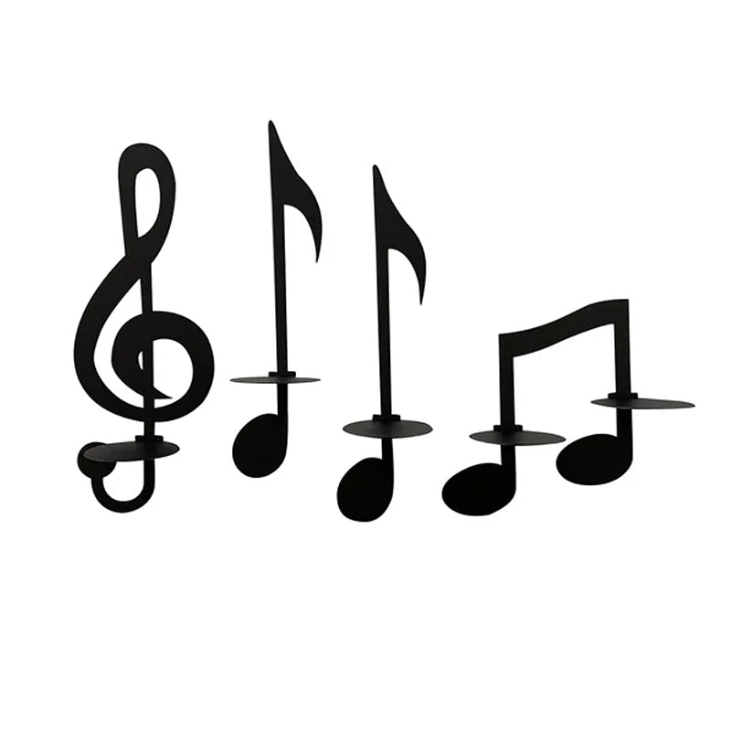 Avelena | 🎼Schwarze Musiknote Wandleuchte