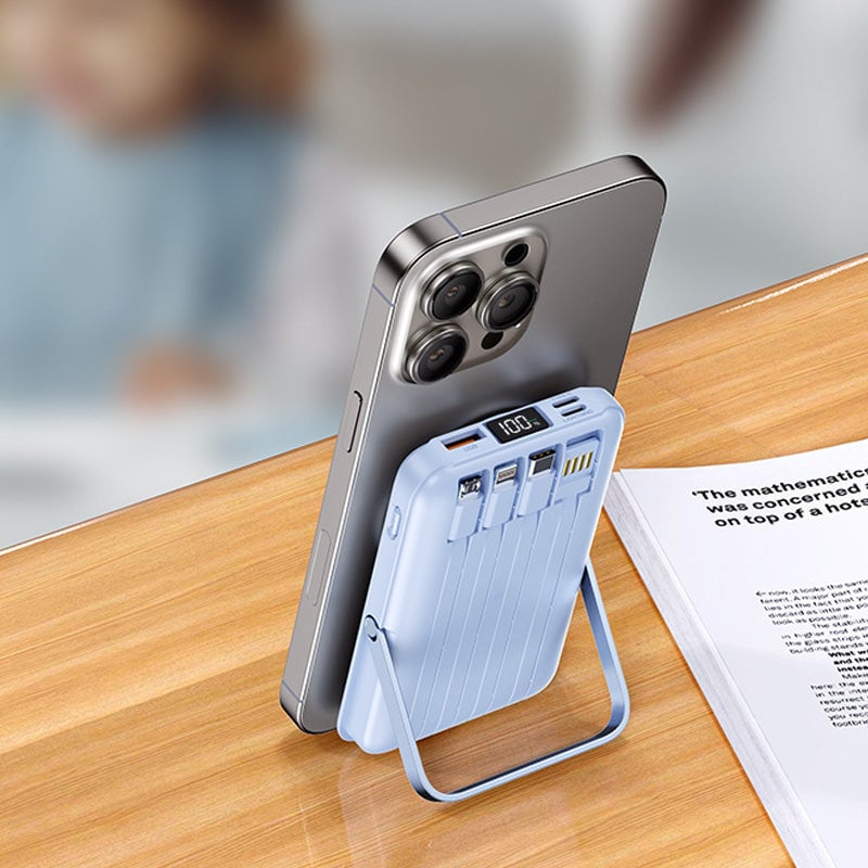 Avelena | 10000mAh Magnetische Wireless Powerbank