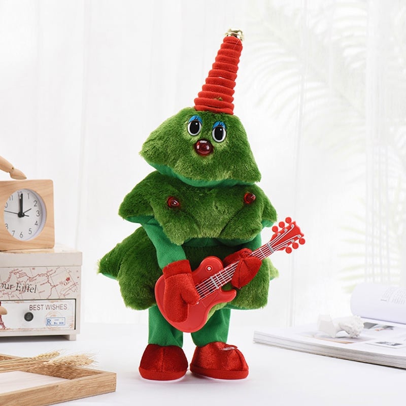 Avelena | Weihnachts Deko Figur | Singend & Tanzend | Plüsch Geschenk für Kinder & Erwachsene