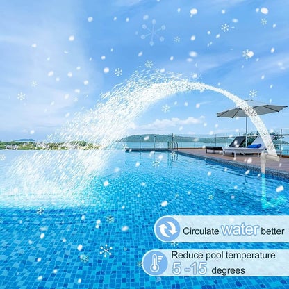 Avelena | SunSpray – Der leuchtende Wasserbogen für Ihren Sommertraum