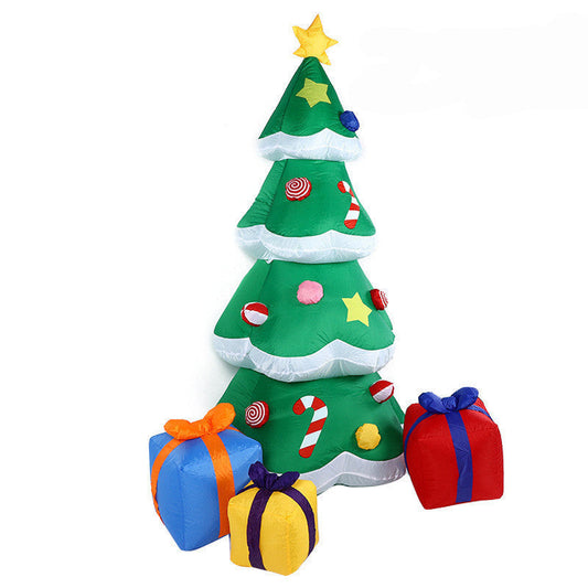 Avelena | Weihnachtsornament Dekoration – Schneemann oder Weihnachtsbaum mit Beleuchtung