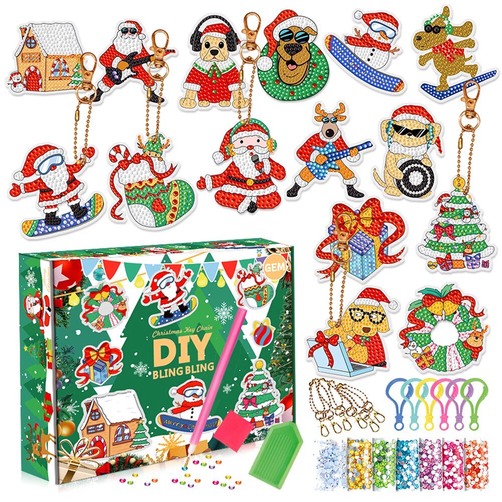 Avelena | 5D Weihnachten DIY Diamant Malen Set