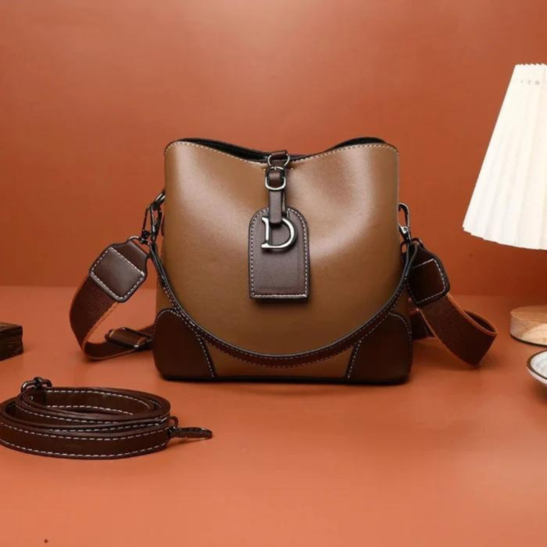 Avelena | ShoulderBag: Echtes Leder Nische Damen Umhängetasche