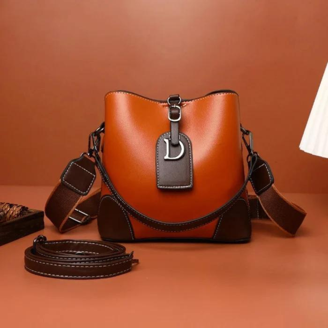Avelena | ShoulderBag: Echtes Leder Nische Damen Umhängetasche