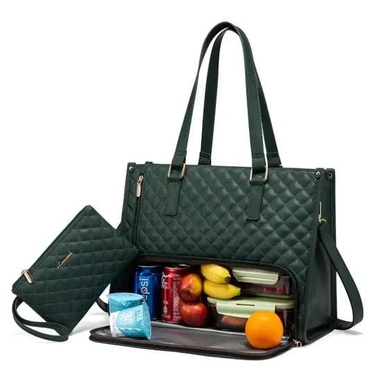 Avelena | Bagsball 2-in-1 – Stilvolle Tasche mit isoliertem Lunchfach