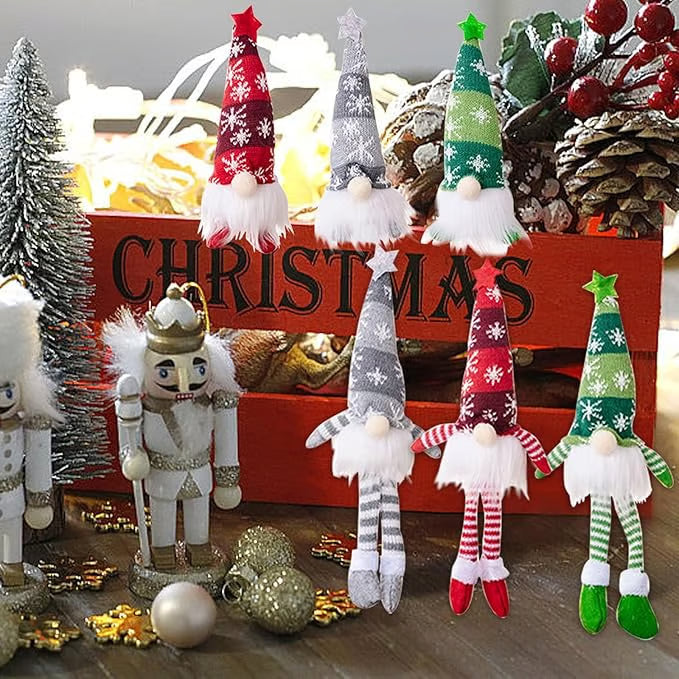Avelena | Weihnachtswichtel mit LED Licht | Handgefertigte Dekofigur | Nordisches Design