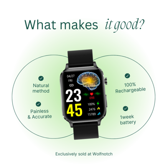 Avelena | SugaWatch | Nicht-invasive Smartwatch zur Glukoseüberwachung & Lasertotherapie