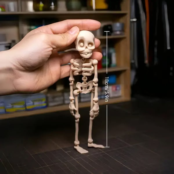 Avelena | 3D-gedruckte Vintage-Skelett-Magnetfigur 🎃