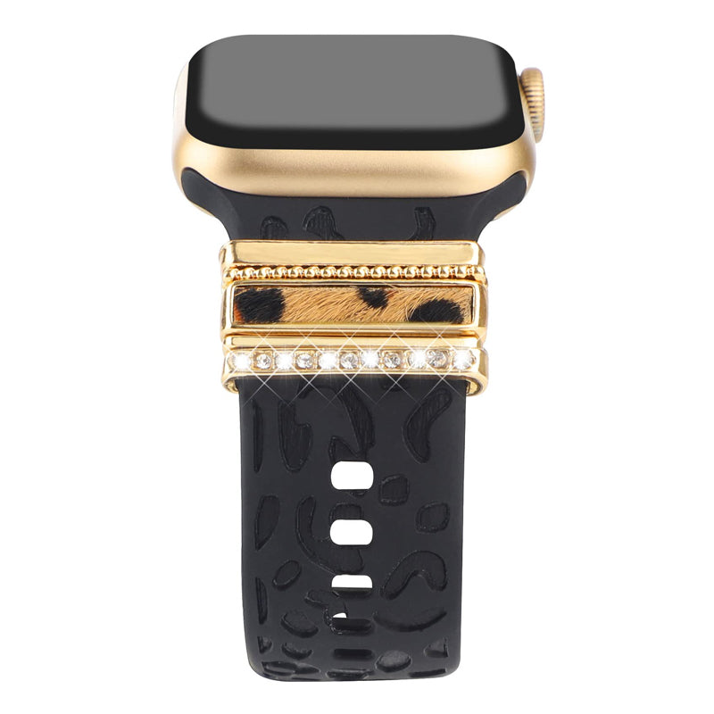 Avelena | Apple Watch Band mit Metallbesatz