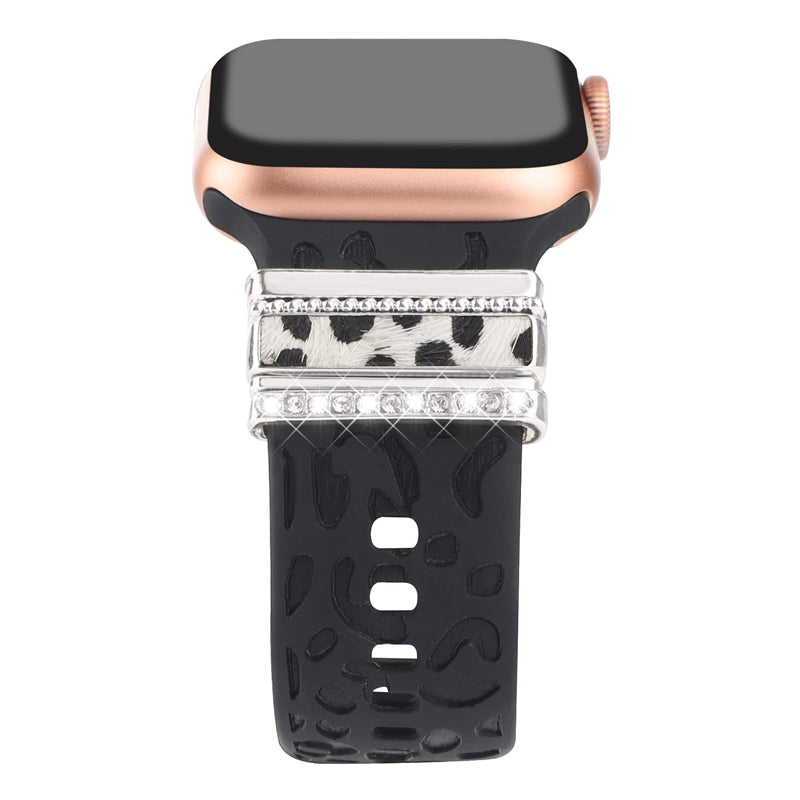 Avelena | Apple Watch Band mit Metallbesatz