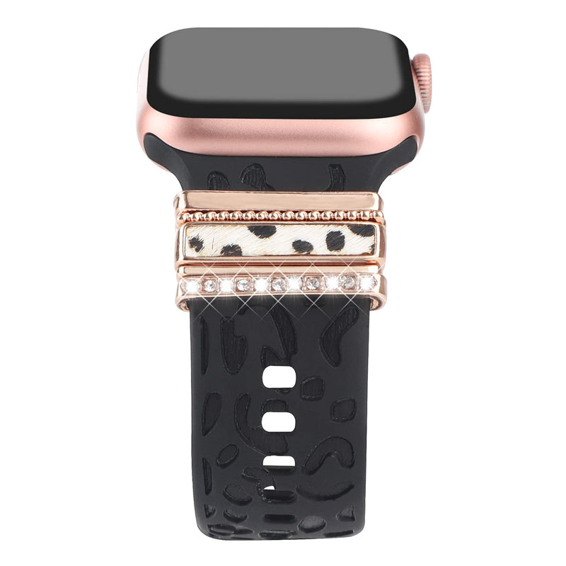 Avelena | Apple Watch Band mit Metallbesatz
