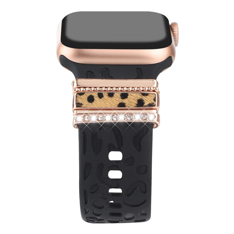 Avelena | Apple Watch Band mit Metallbesatz