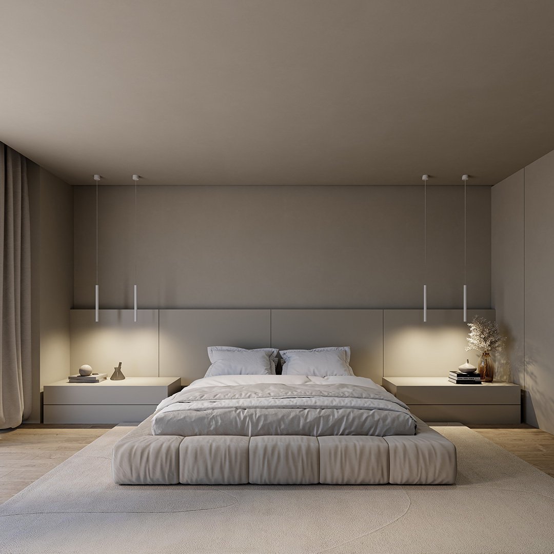 Avelena | RayAura Minimalistische LED Pendelleuchte | Modernes Design | Elegante Deckenlampe für Wohnzimmer & Büro