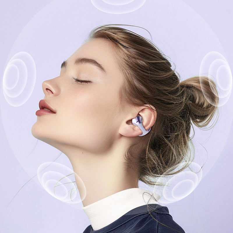 Avelena | AI Übersetzung Offene Ohr Clip Bluetooth Kopfhörer