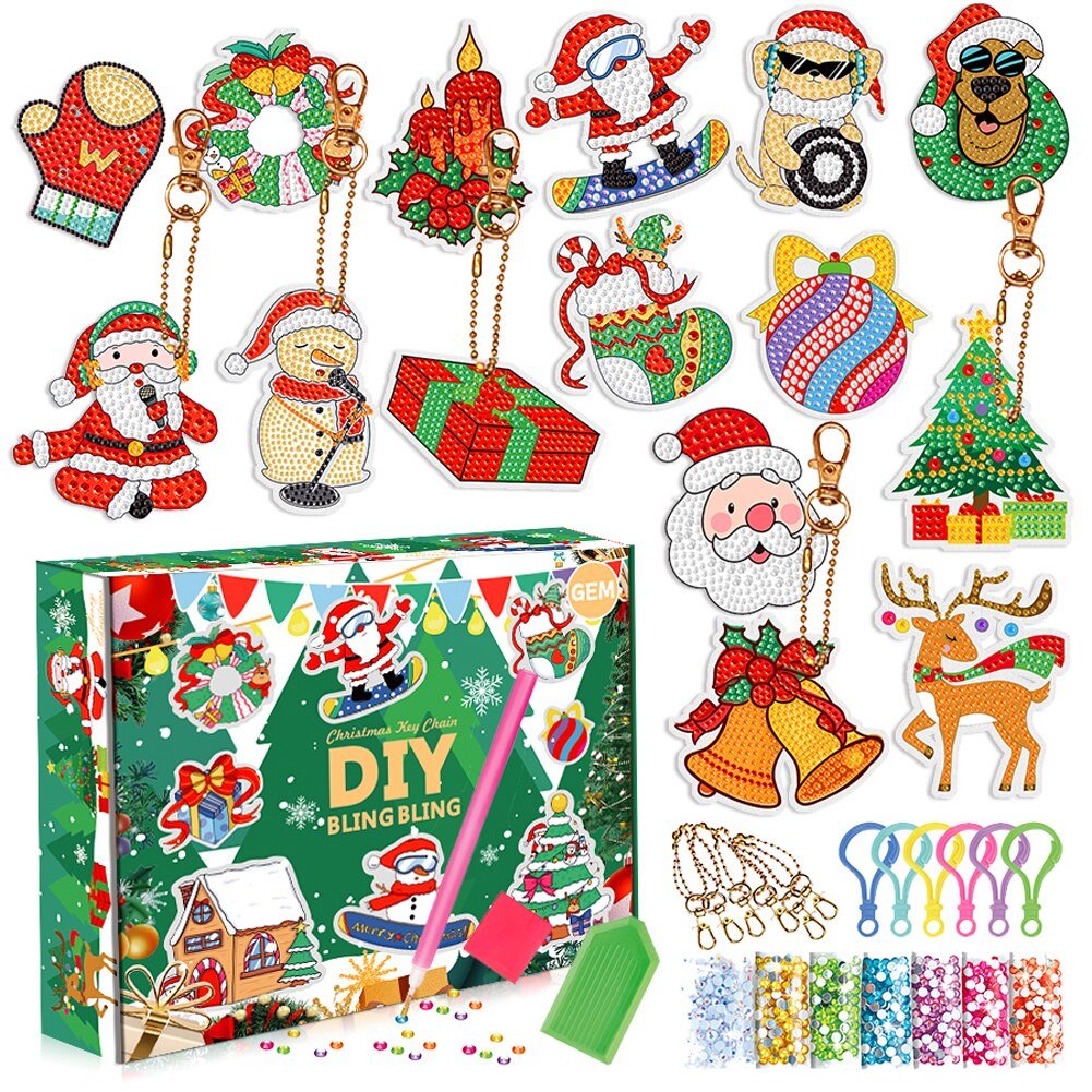 Avelena | 5D Weihnachten DIY Diamant Malen Set