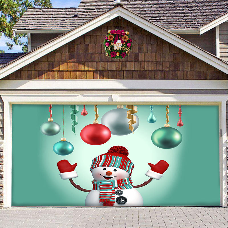 Avelena | Weihnachtsautos Türbanner Ornament