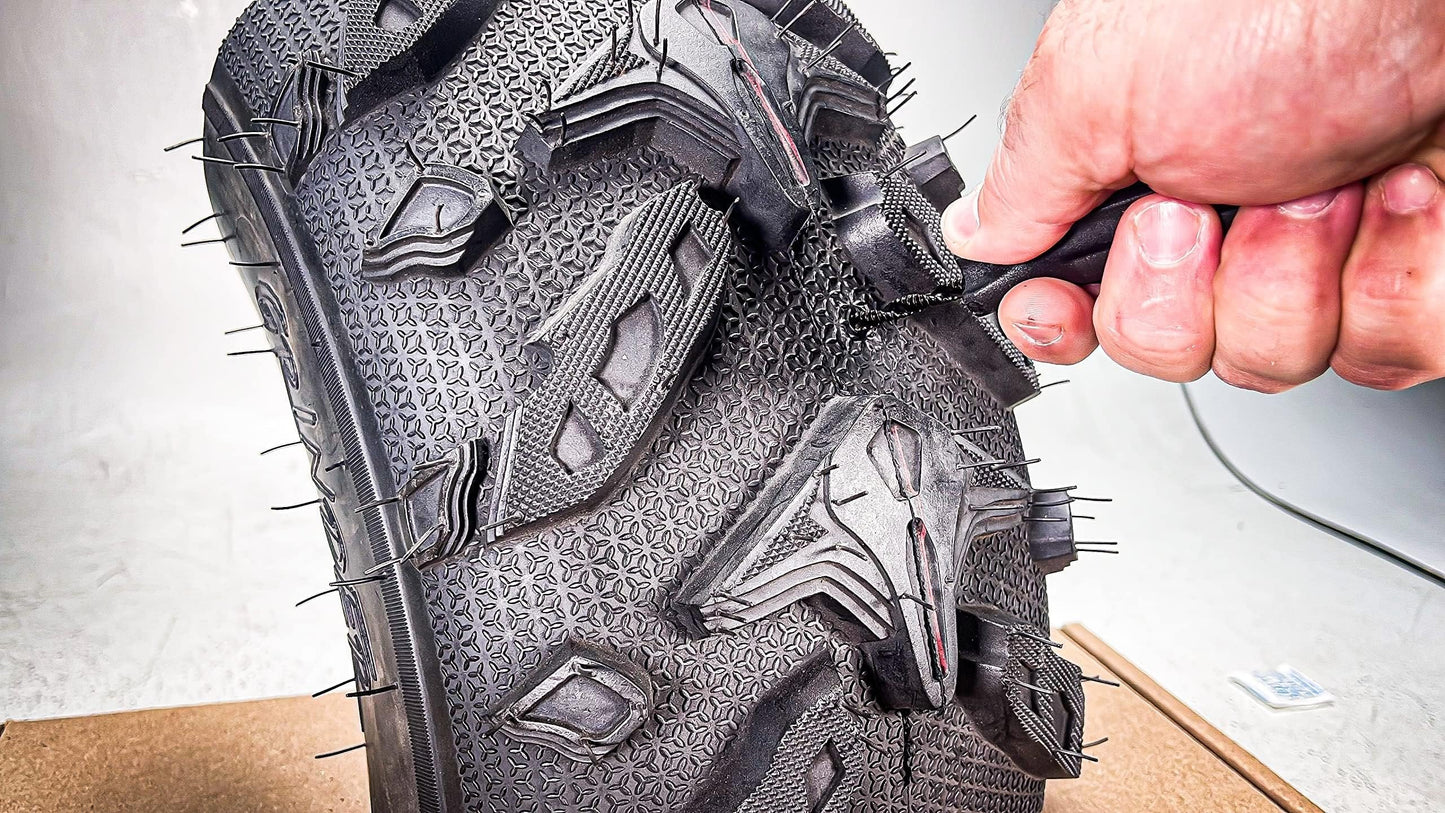 Avelena | Tubeless Reifenstecker Reparaturset für Auto, Motorrad, ATV, Jeep, Lkw und Traktor