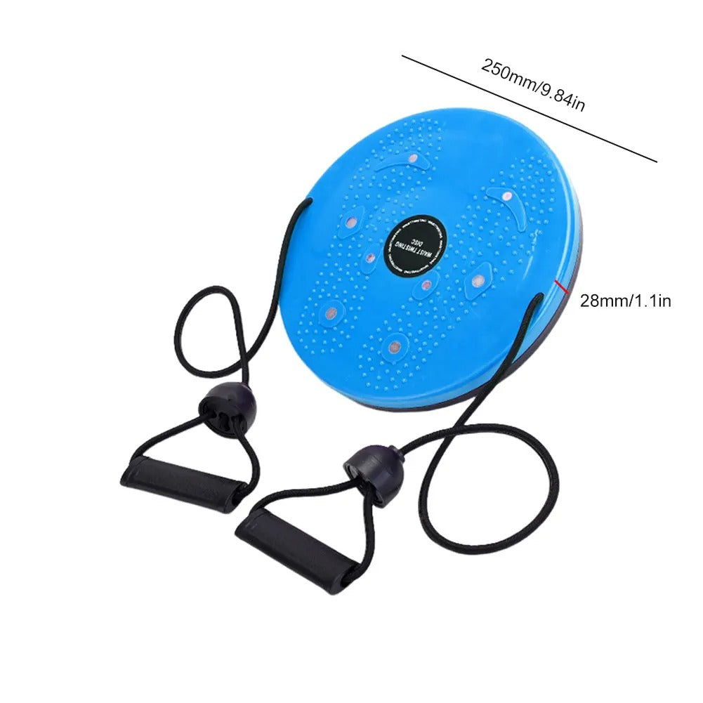 Avelena | Taille Flüster Drehplatte Pro | Magnetisches Massage Balance Board für Kernstärke & Taillentraining zu Hause