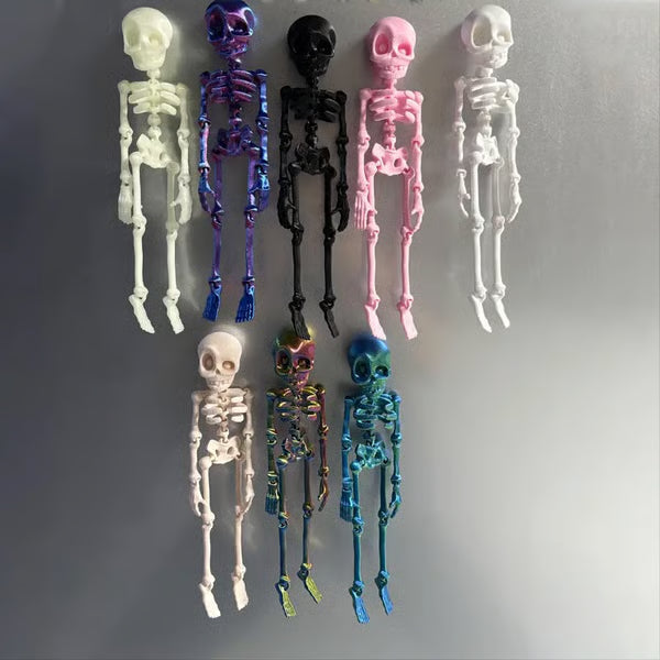 Avelena | 3D-gedruckte Vintage-Skelett-Magnetfigur 🎃