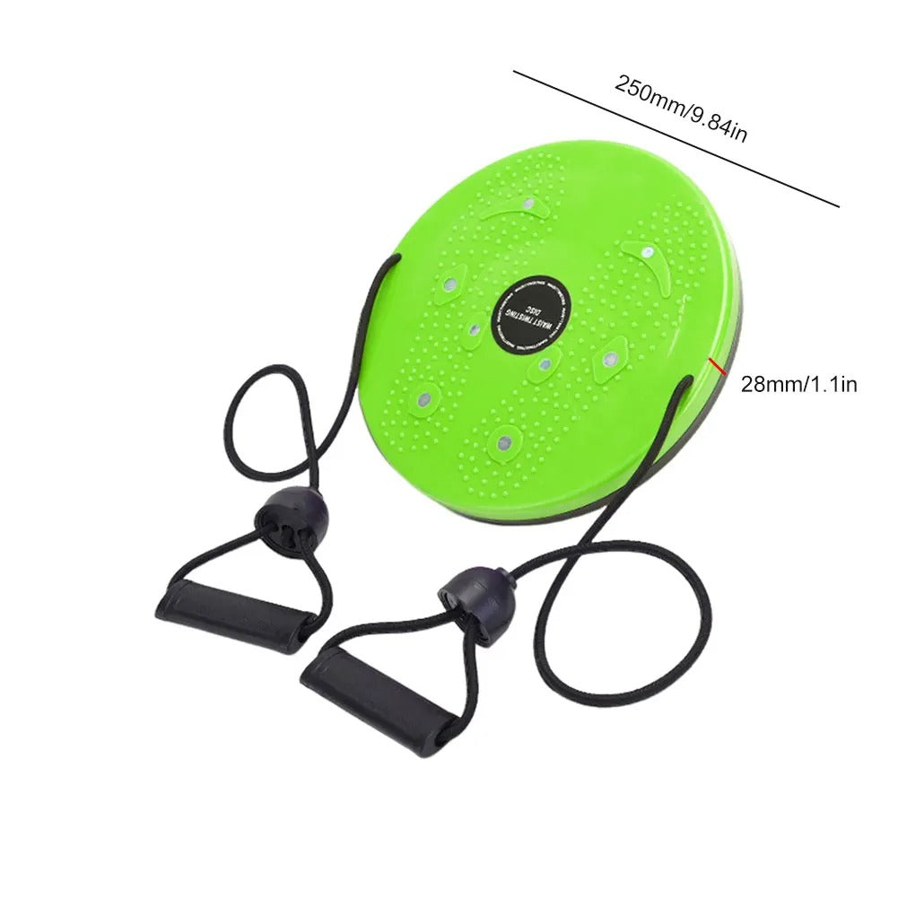 Avelena | Taille Flüster Drehplatte Pro | Magnetisches Massage Balance Board für Kernstärke & Taillentraining zu Hause