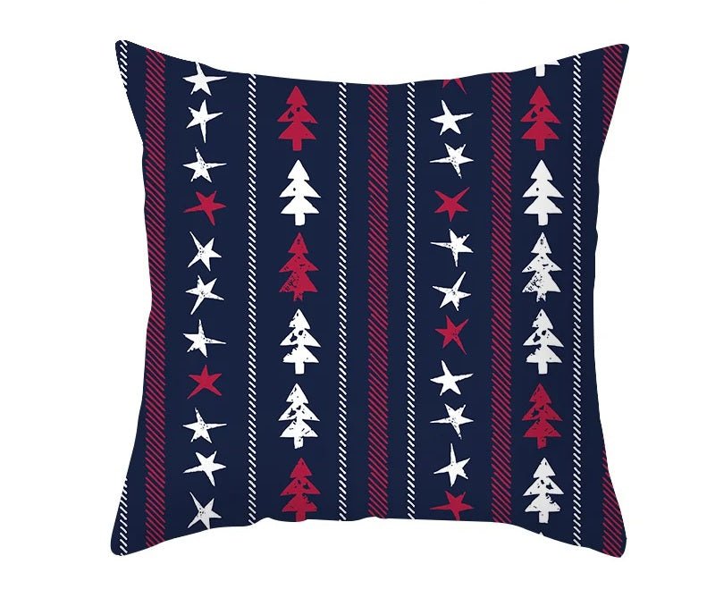 Avelena | Weihnachtskissenbezug – Festliches Santa- und Elchdesign für Weihnachtsdekoration & Perfektes Neujahrsgeschenk