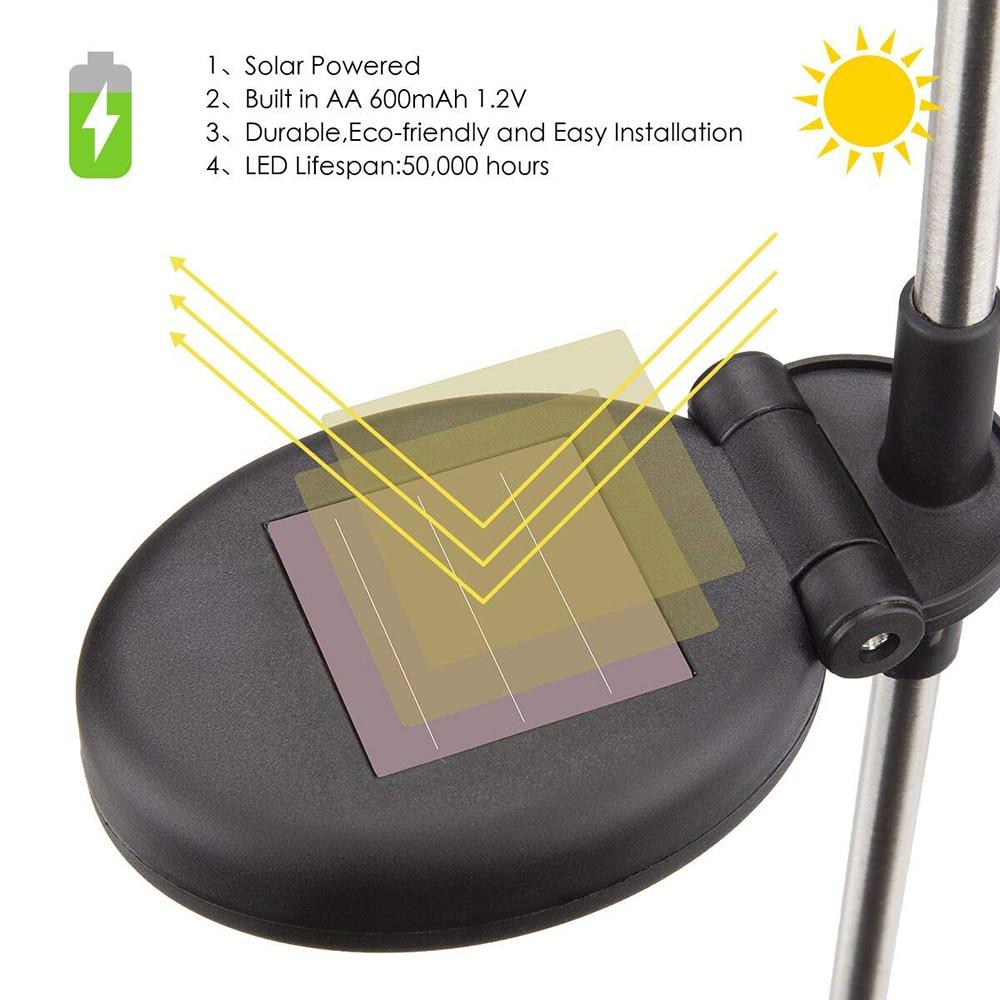 Avelena | Solar-LED-Gartenleuchten „Bunte Fliegen“