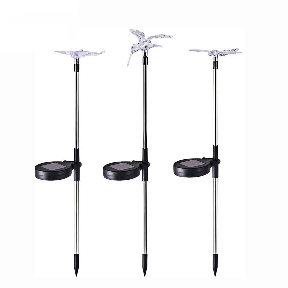 Avelena | Solar-LED-Gartenleuchten „Bunte Fliegen“