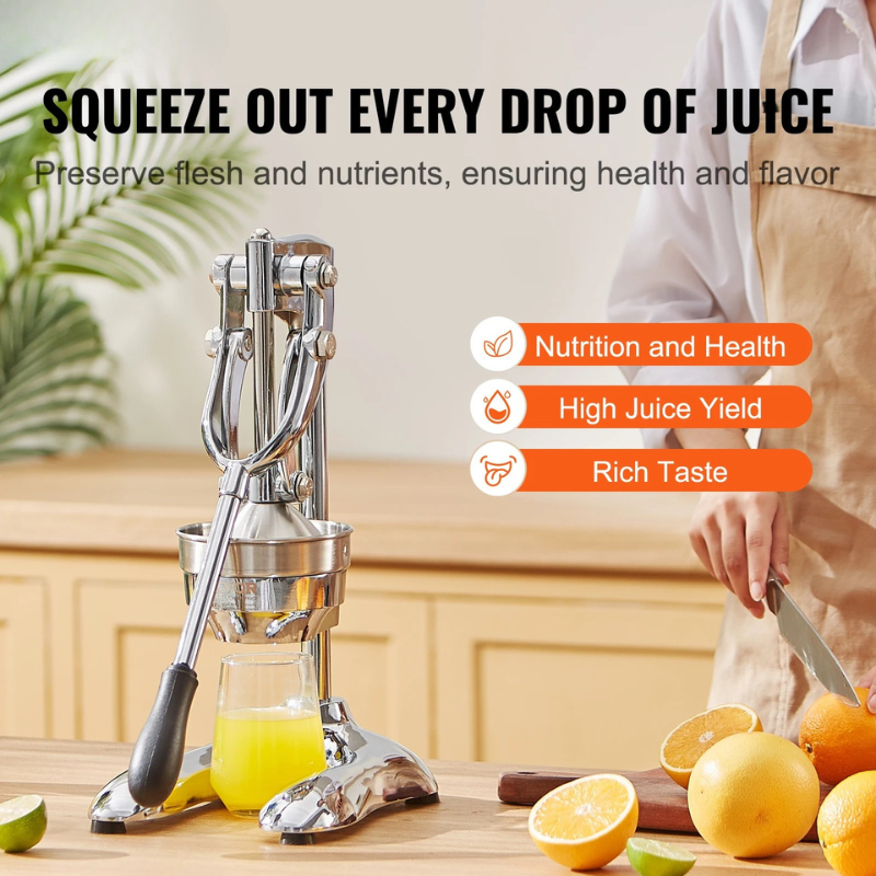 Avelena | Commercial Citrus Juice Press Edelstahl Manuelle Citrus Saftpresse