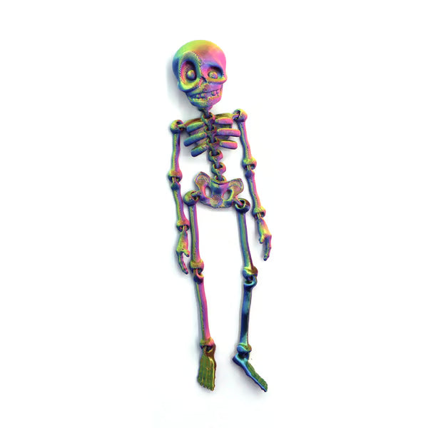 Avelena | 3D-gedruckte Vintage-Skelett-Magnetfigur 🎃